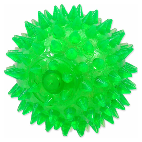 Hračka Dog Fantasy lopta pískacia zelená 6cm