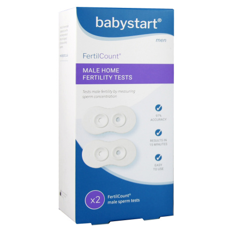 BABYSTART FertilCount Test mužskej plodnosti 2 ks