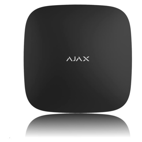 Ajax Hub Plus black 11790.01.BL1 centrálny ovládací panel, 2x SIM, 3G/2G, Ethernet, Wi-Fi, podpo