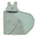 Detská Wrap deka Bunny Jollein 100x105cm  - ash green