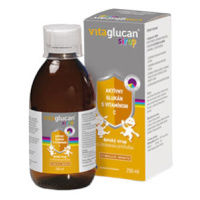 VITAGLUCAN sirup (detský sirup s citrónovou príchuťou, stimuluje imunitu (inov. 2019) 250 ml