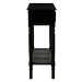 Čierny konzolový stolík 33x91 cm Heritage – Premier Housewares