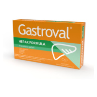 Gastroval HEPAR FORMULA pre zdravú pečeň 30 cps