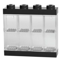 LEGO® zberateľská skrinka na 8 minifigúriek - čierna