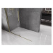 MEXEN/S - Velár posuvné sprchové dvere Walk-in 140, transparent, zlatá 871-140-000-03-50