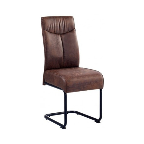 Jedálenská stolička York, hnedá vintage látka% Asko