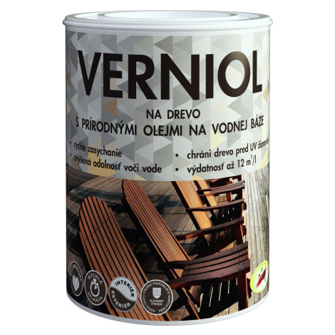 PAM Verniol - Ochranný prostriedok na drevo s prírodnými olejmi 2,5 l červený