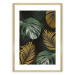 Dekoria Plakat Golden Leaves I, 21 x 30 cm , Ramka: Złota