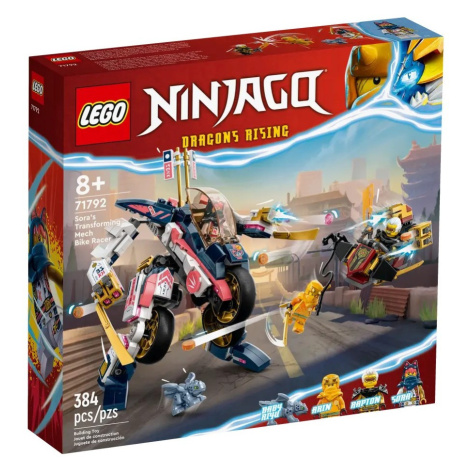 LEGO NINJAGO SORA A JEJ TRANSFORMACNY MOTOROBOT /71792/