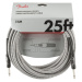 Fender Professional Series 25' Instrument Cable White Tweed