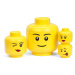 LEGO® úložná hlava (mini) - chlapec