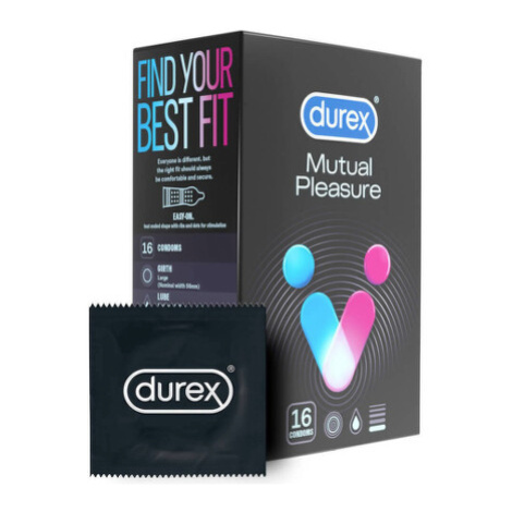 DUREX Mutual pleasure kondóm s benzokaínom 16 ks