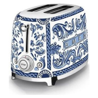 Smeg TSF01DGBEU Dolce & Gabbana Toaster Blu Mediterraneo