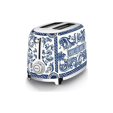 Smeg TSF01DGBEU Dolce & Gabbana Toaster Blu Mediterraneo