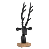 Kovová soška (výška 34 cm) Reindeer Head – PT LIVING