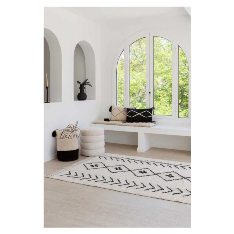 Přírodní koberec, ručně tkaný Berber Rhombs - 140x210 cm Lorena Canals koberce