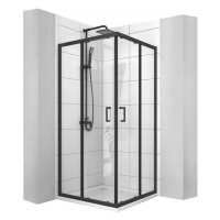 CALANI - Sprchovací kút VITO 90*90 čierna CAL-K6003