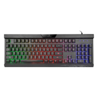 Vertux Gaming Amber Pro Performance Gaming Keyboard - Black (English)