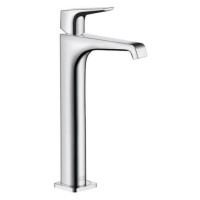 Vysoká umývadlová batéria Hansgrohe Axor Citterio E s neuzatvárateľným vtokom chróm 36113000
