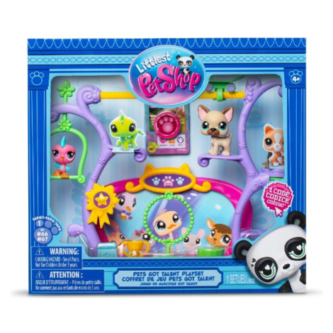 Littlest Pet Shop herná sada Zvieratká majú talent Hasbro