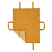 Bavlnená deka pre psa v horčicovej farbe 60x80 cm Trufa – Kave Home
