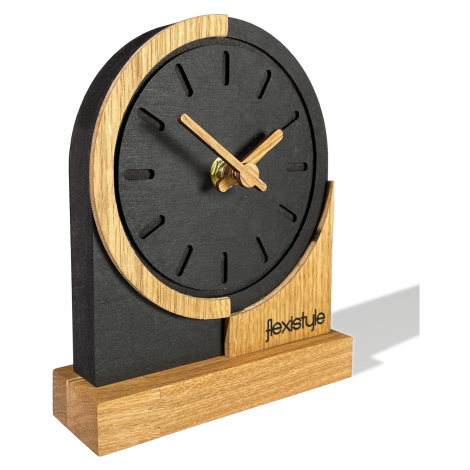 Stolové hodiny Black Oak Flexistyle zs2, 16cm