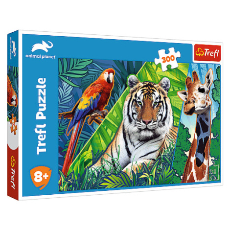 Trefl Puzzle 300 - Úžasné zvieratá / Discovery Animal Planet