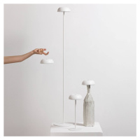 Dizajnová stojacia lampa Axolight Float LED, biela