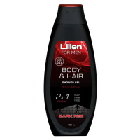 LILIEN Sprchový šampón pre mužov Dark Red 400 ml