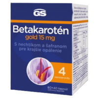 GS Betakarotén gold 15 mg, kapsúl 80+40