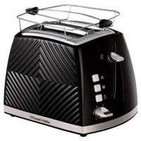 Russell Hobbs 26390-56 Groove 2S Toaster Black