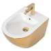 REA - Bidet Carlo Mini zlatá/biela REA-C2288