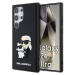 Plastové puzdro Karl Lagerfeld na Samsung Galaxy S24 Ultra 5G S928 KLHCS24L3DRKCNK 3D Rubber Kar