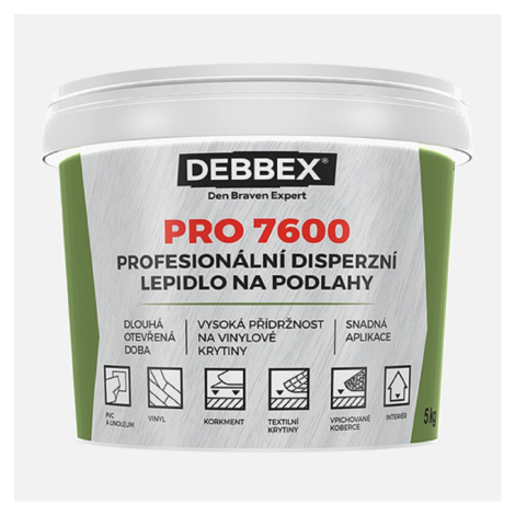 Den Braven Lepidlo disperzné profi PRO 7600, 14 kg