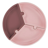 MINIKOIOI Puzzle silikónový s prísavkou – Pink/Rose