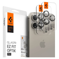 Spigen Glass tR EZ Fit Optik Pro sada skiel iPhone 14/15/16 Pro a 14/15/16 Pro Max (2-pack)