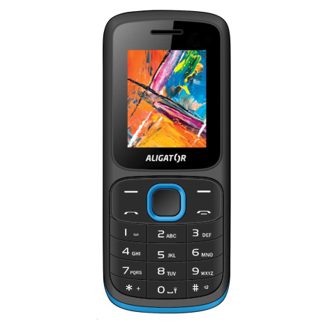 Aligator D210 Dual SIM, čierno-modrý