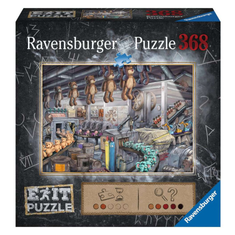 Ravensburger EXiT Puzzle: In der Spielzeugfabrik (V továrně na hračky)