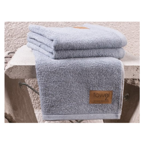 Clarysse Towel2 ECO uterák denim - 50x100 cm (sada 2 ks)
