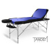 Skladací masážny stôl TANDEM Profi A3D Duo Farba: bordovo-čierna