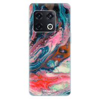 Odolné silikónové puzdro iSaprio - Abstract Paint 01 - OnePlus 10 Pro