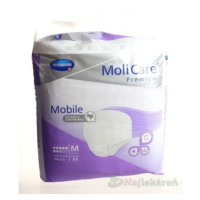 MoliCare Premium Mobile 8 kvapiek M fialové, plienkové nohavičky naťahovacie, 14ks