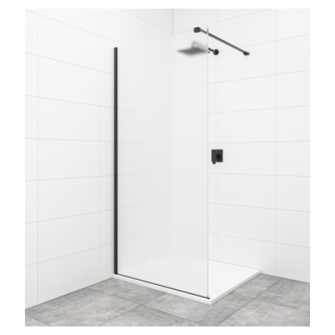 Sprchová zástena walk-in 140 cm SAT Walk-In SATBWI140MSPRC