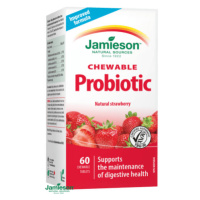 JAMIESON Probiotic s jahodovou príchuťou 60 cmúľacích tabliet