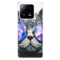 Odolné silikónové puzdro iSaprio - Galaxy Cat - Xiaomi 13 Pro