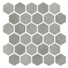 Mozaika Cir Materia Prima metropolitan grey hexagon 27x27 cm lesk 1069914