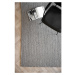 Sivý vlnený koberec 290x200 cm Auckland - Rowico