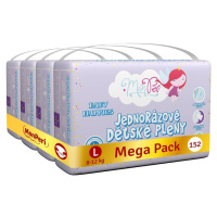 MONPERI Jednorazové plienky Klasik L 8-12 kg Mega Pack