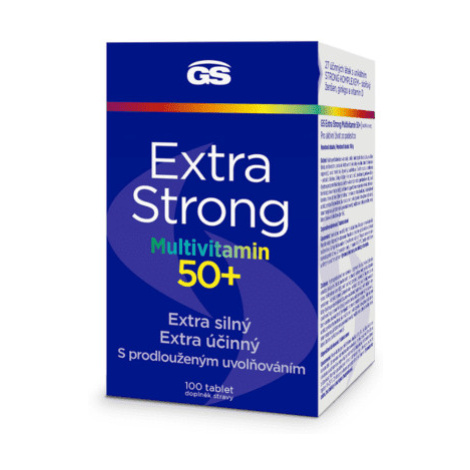 GS Extra strong multivitamín 50+ 100 tabliet