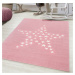 DOPRODEJ: 120x170 cm Dětský kusový koberec Bambi 870 pink - 120x170 cm Ayyildiz koberce